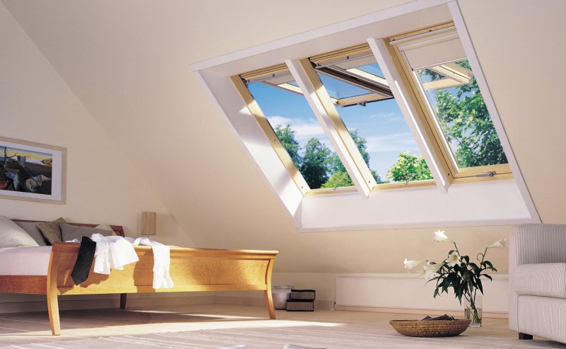 Мансардное окно velux