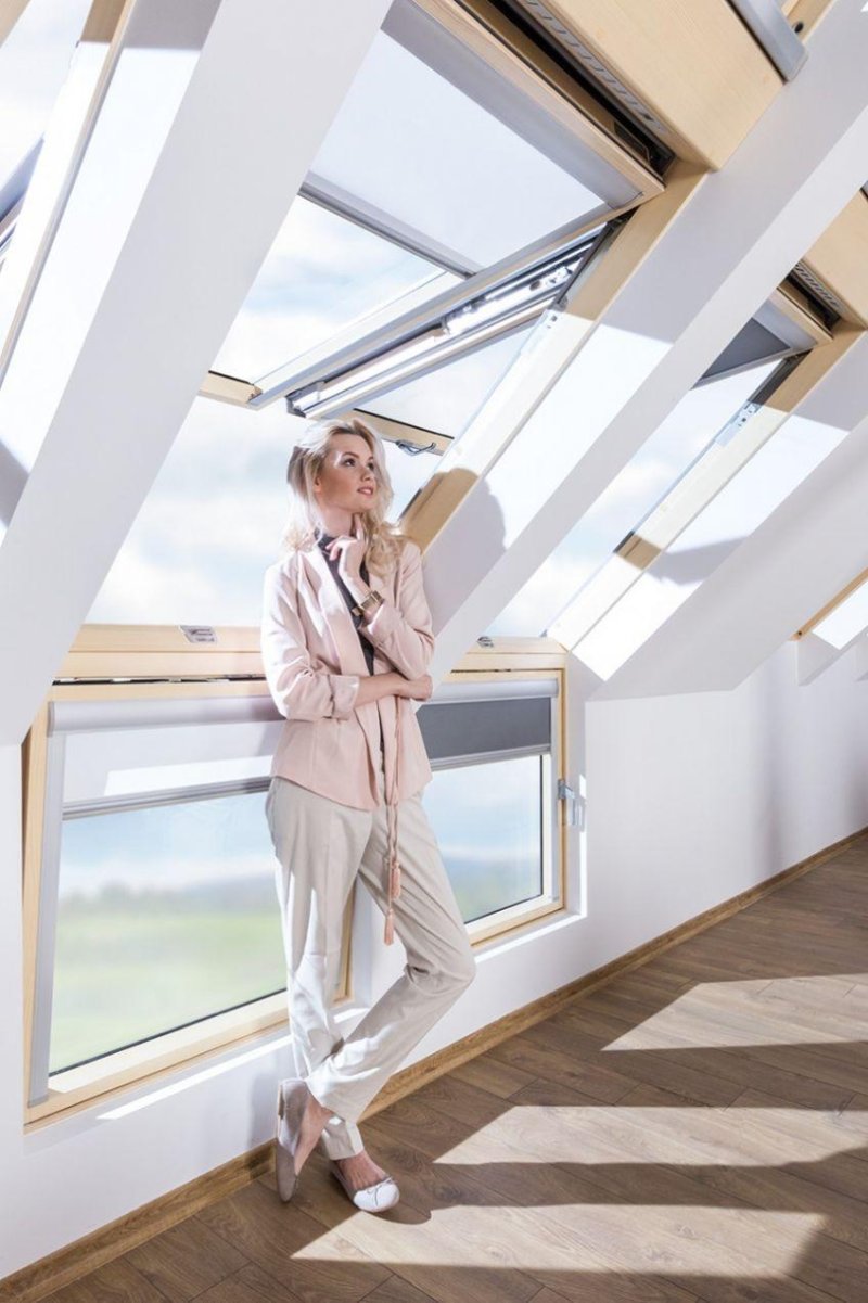 Мансардное окно velux