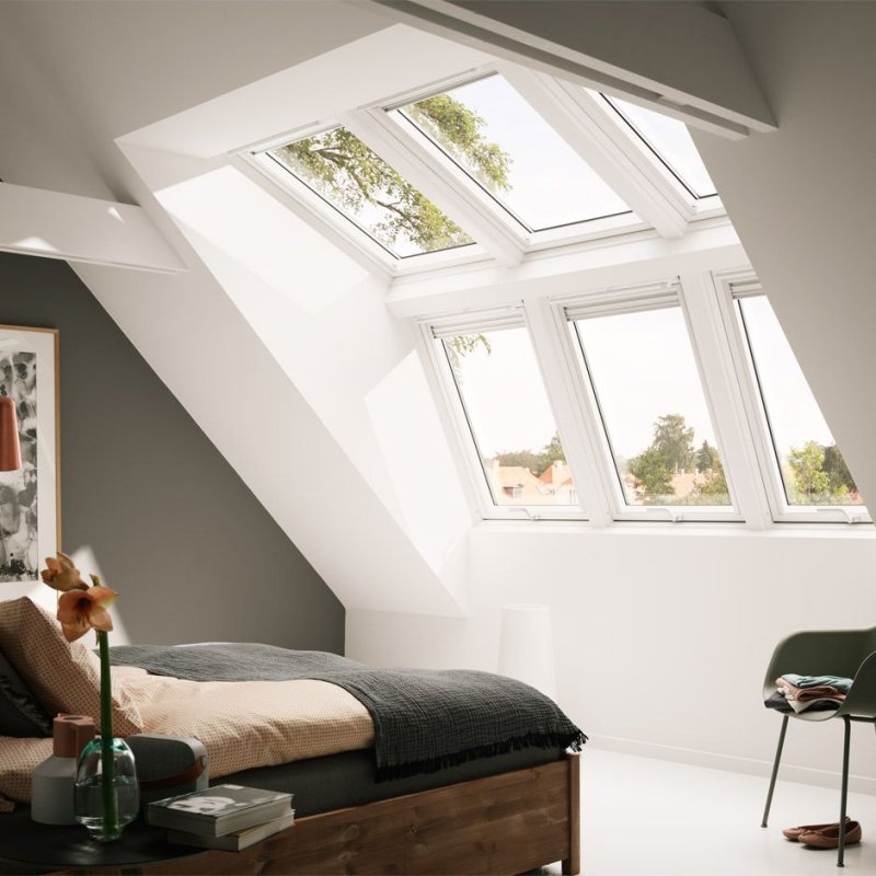 Мансардное окно velux