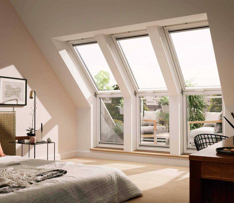 Мансардное окно velux