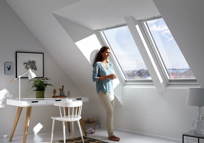 Мансардное окно velux