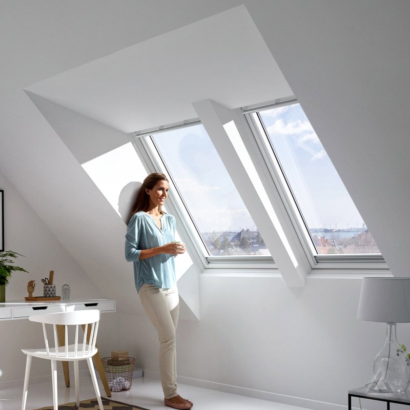 Мансардное окно velux