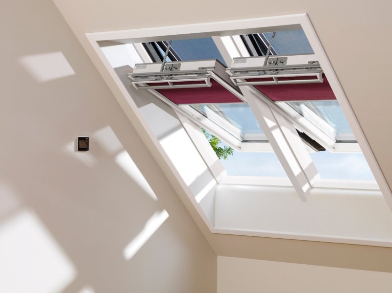 Мансардное окно velux
