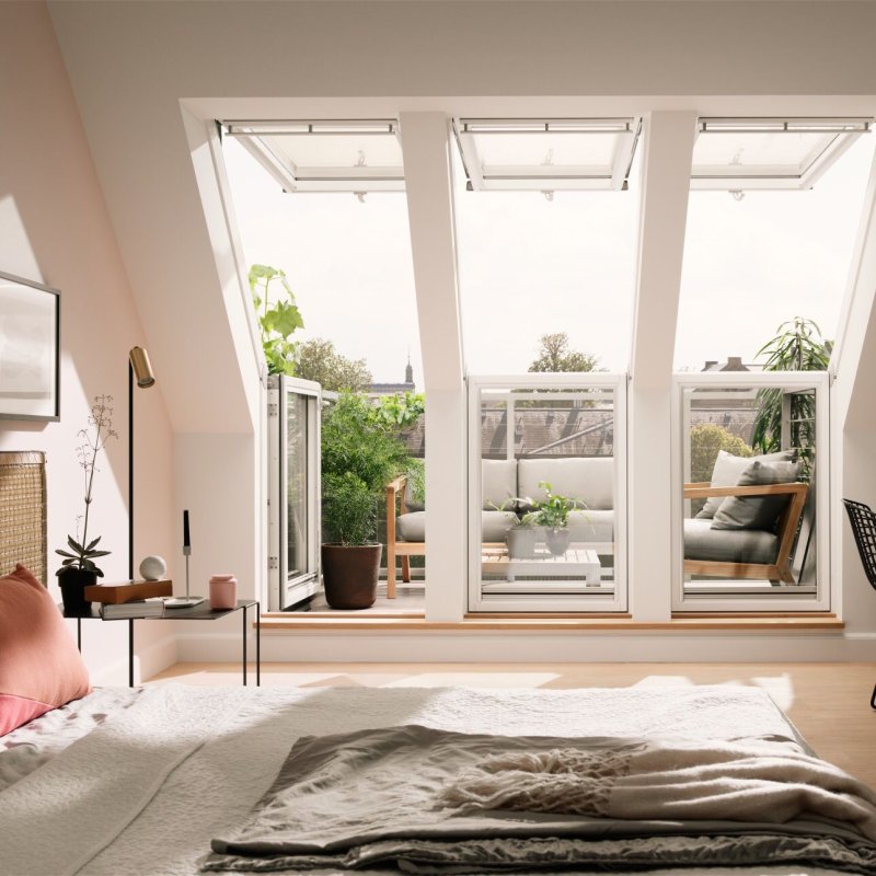 Мансардное окно velux