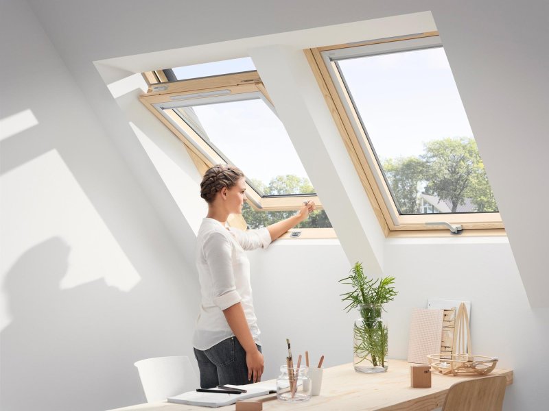 Мансардное окно velux