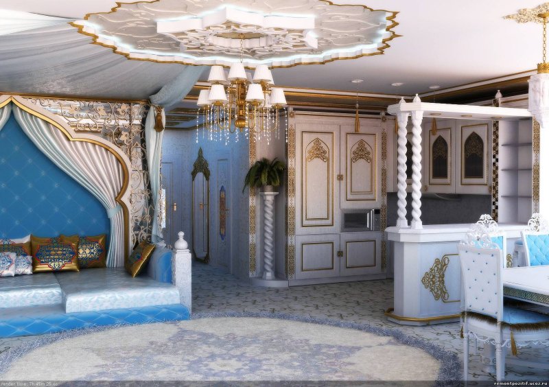 Королевская спальня luxury antonovich design
