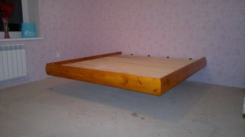Парящая кровать своими руками из дерева