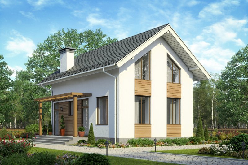 Проекты домов из газобетона до 150 квм 2