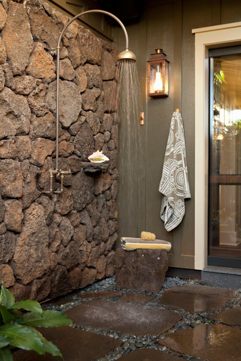 Outdoor shower