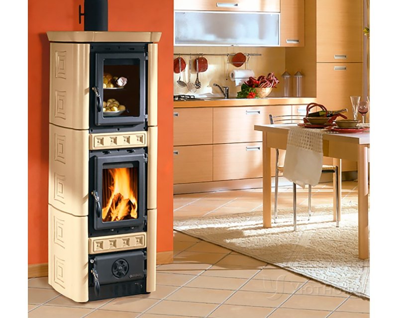 Печь камин la nordica rossella plus forno