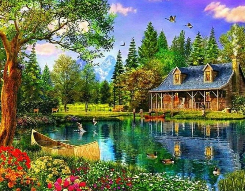 Домики доминик дэвисон
