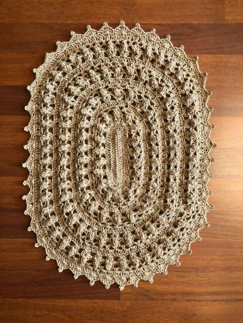 Ковёр ультра из полиэфирного шнура