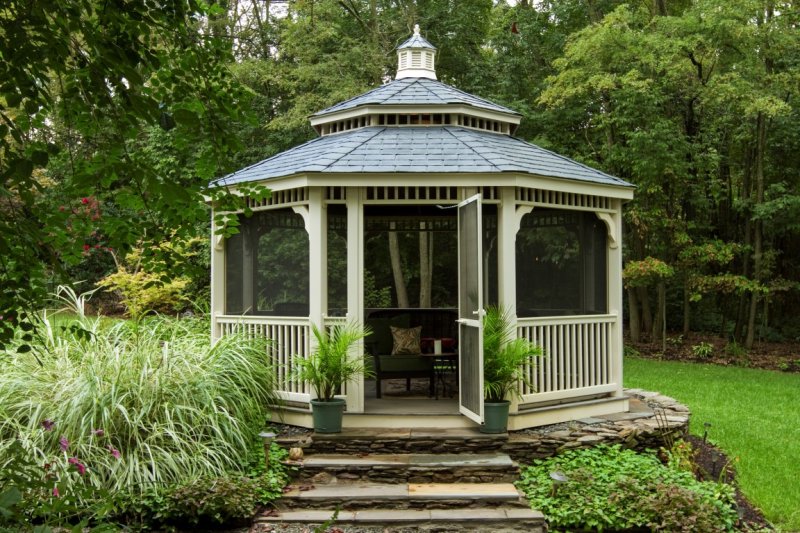 Backyard gazebo