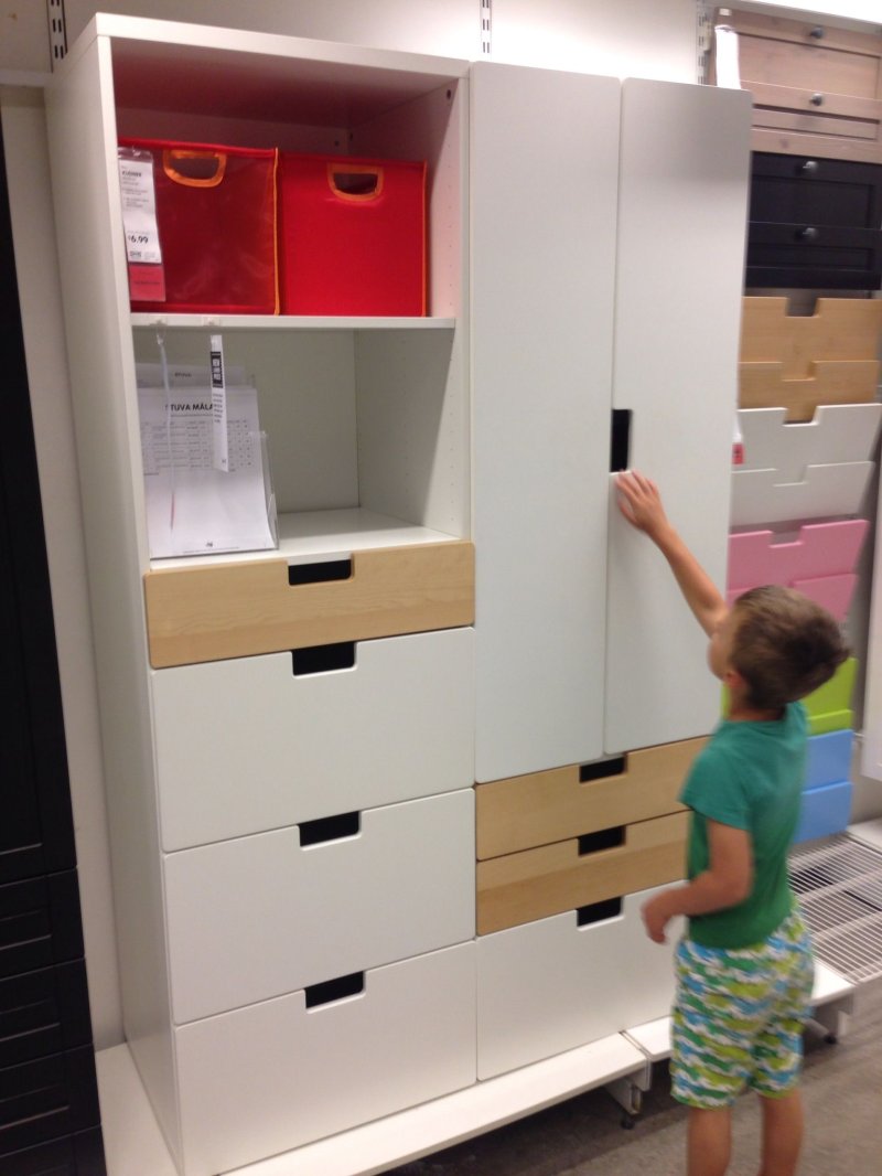 Детский шкаф ikea стува