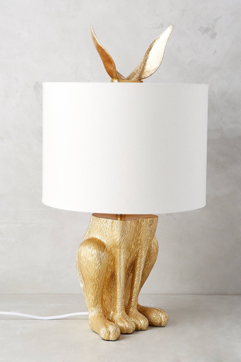 Лампа настольная moooi rabbit white by front