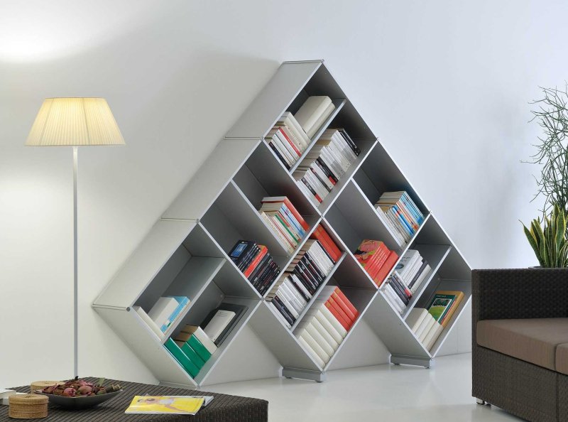 Современная книжная полка