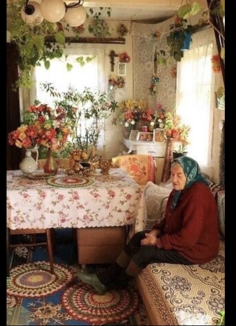 Домик в деревне бабушка