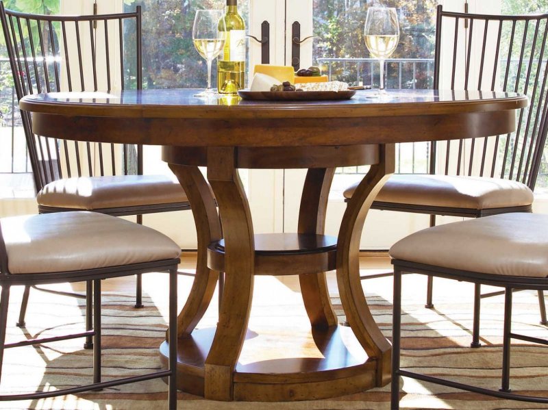 Круглый стол amclassic aim dining table