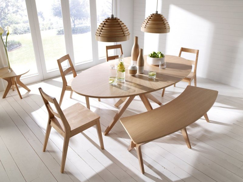 Круглый стол amclassic aim dining table