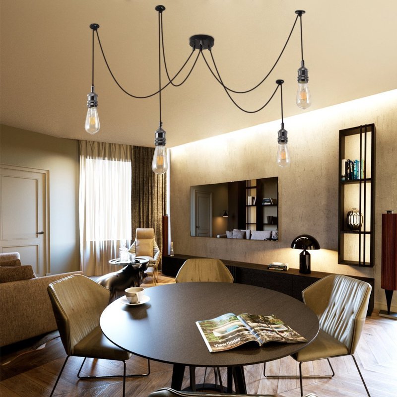 Люстра edison chandelier
