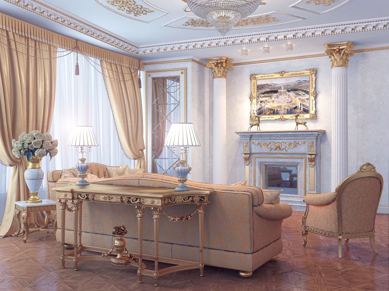 Интерьер в классическом стиле