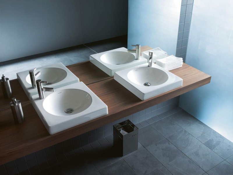 Раковина угловая duravit architec