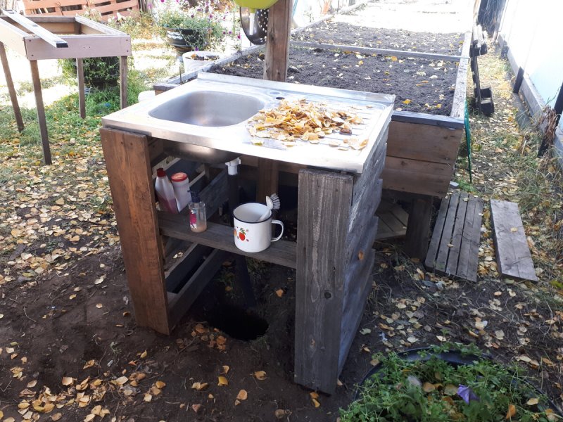 Мойка для дачи