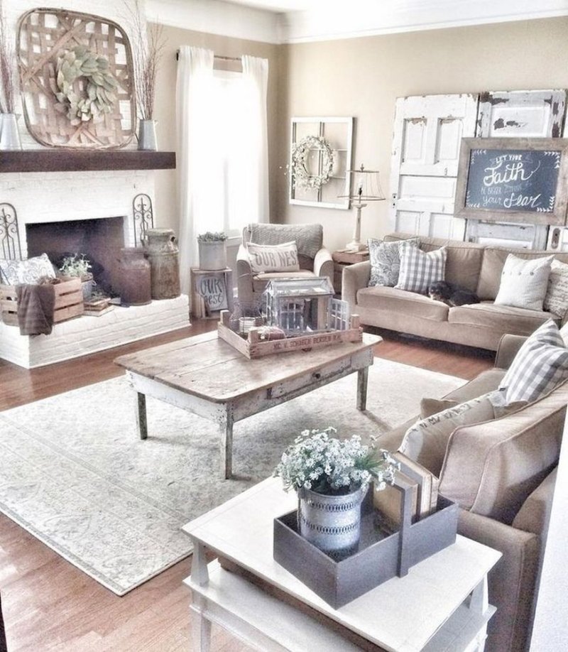 Farmhouse living room