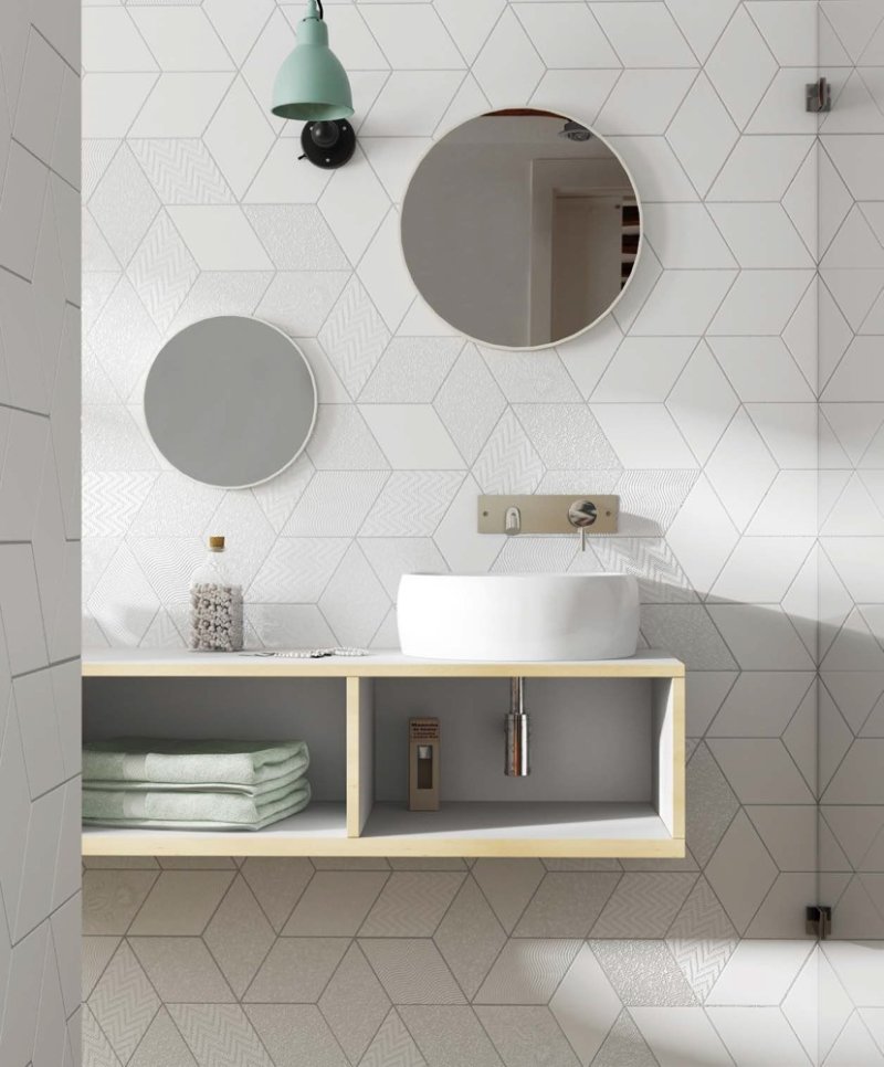 Плитка equipe rhombus wall