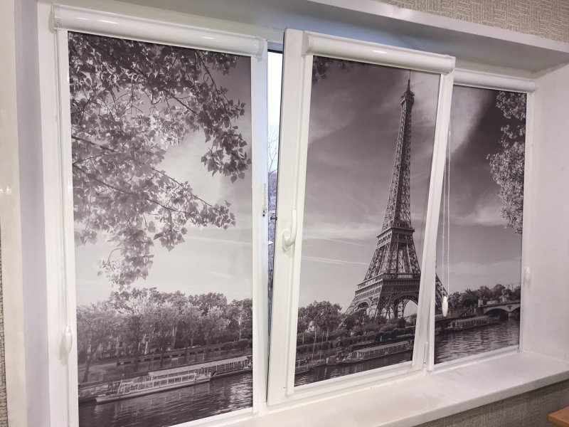 Рулонные жалюзи с фотопечатью