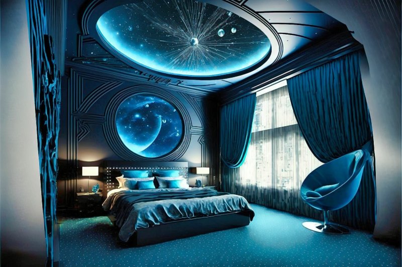 Космический интерьер