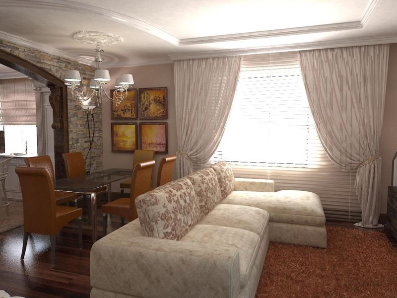 Интерьер гостиной