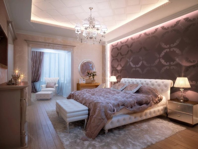 Спальни в классическом стиле