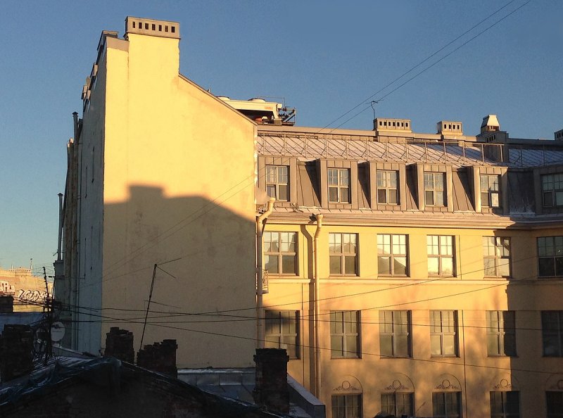 Питер крыши