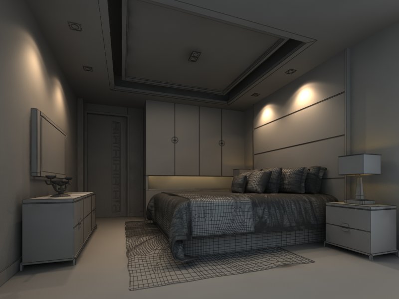 Моделирование интерьера в 3ds max
