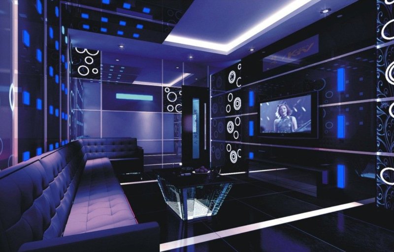 Караоке интерьер