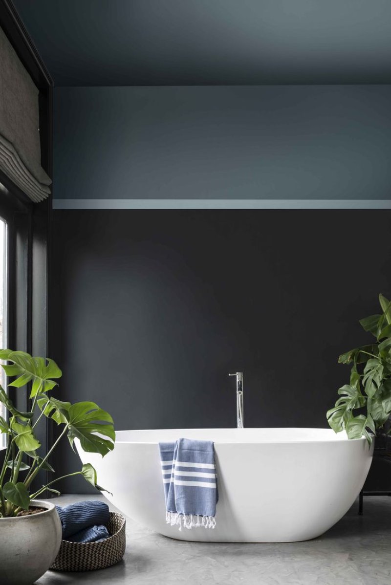 Dulux для ванной в интерьере