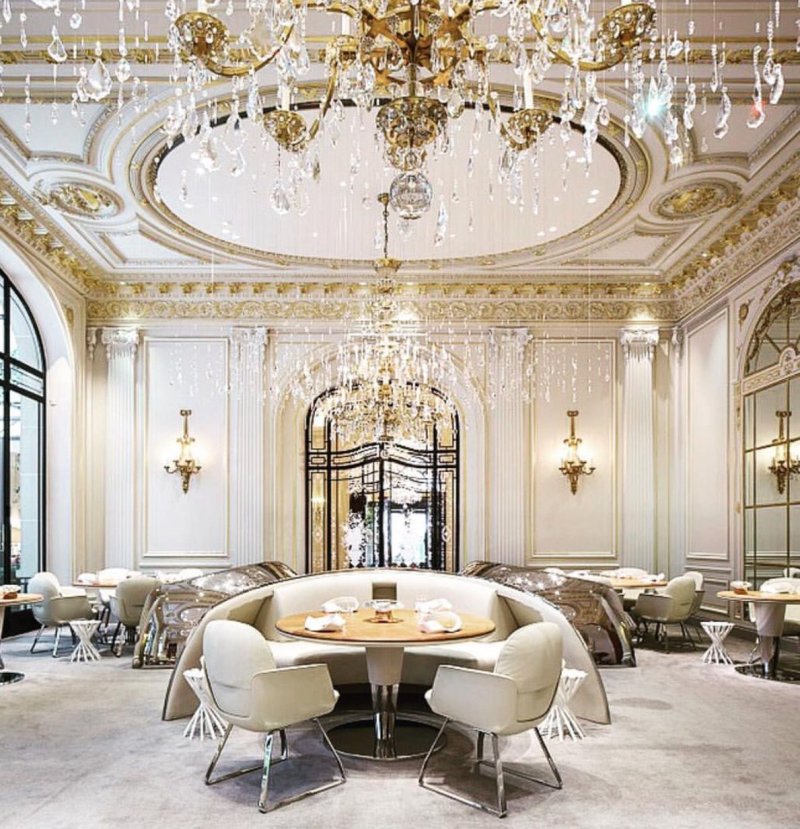 Ресторан alain ducasse au plaza athenee