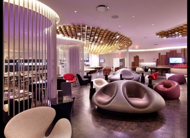 Вип-зал virgin atlantic clubhouse