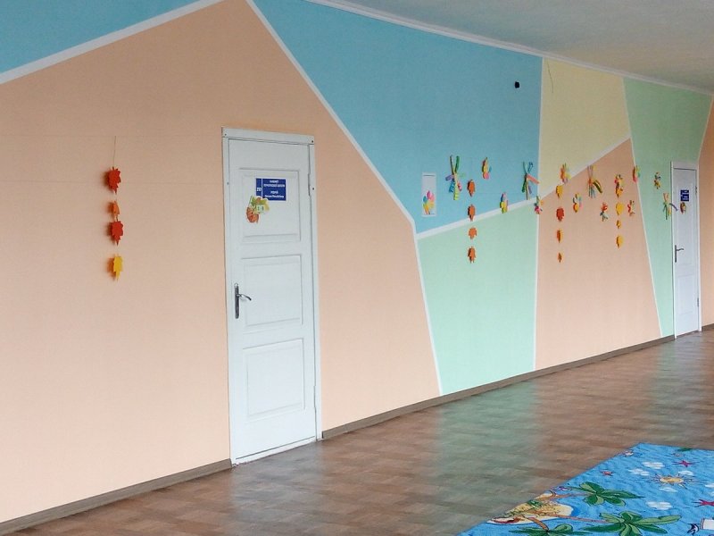 Цвет стен в детском саду в группе