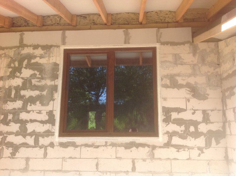 Окна в газобетонном доме