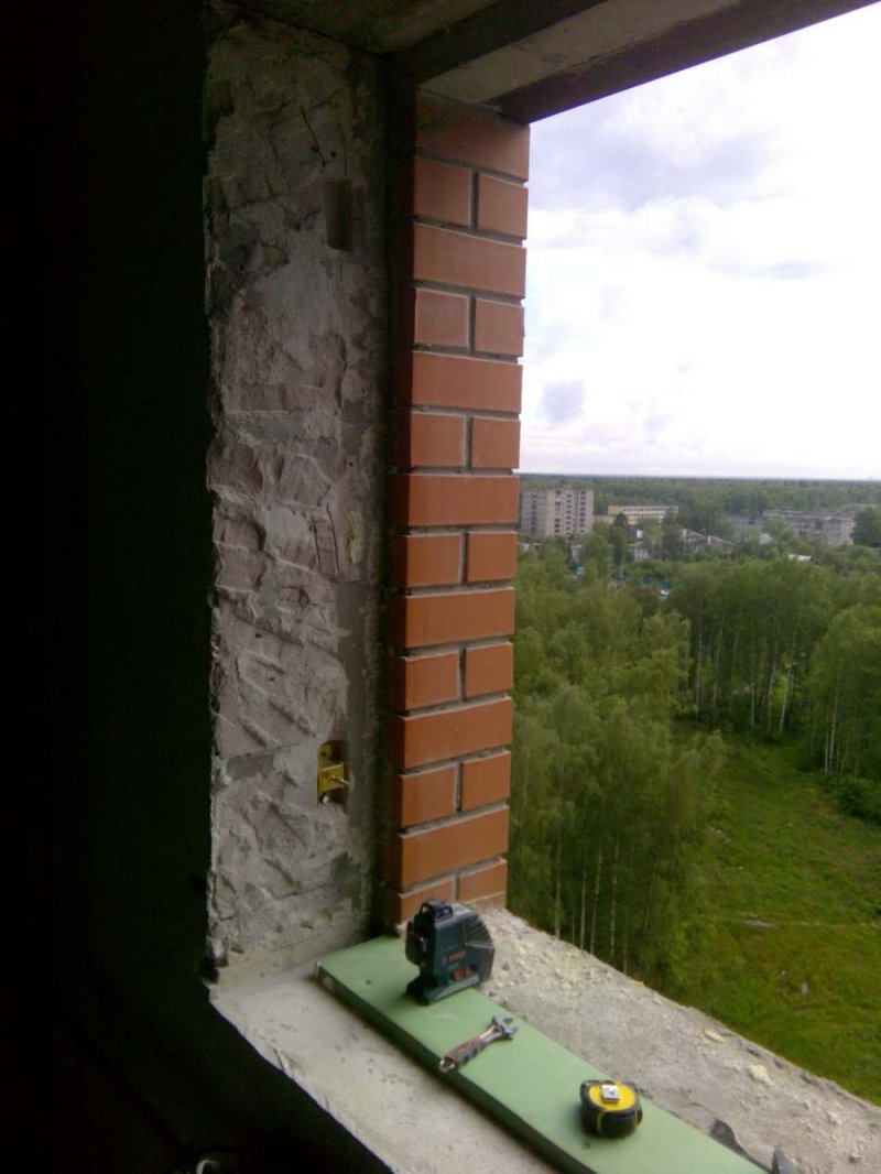 Откос окна