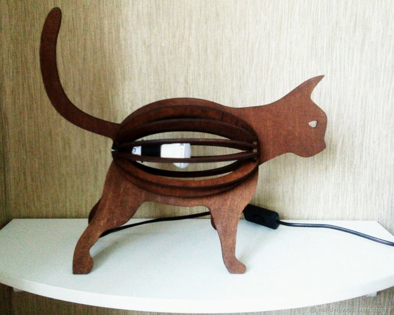 Светильник кошка