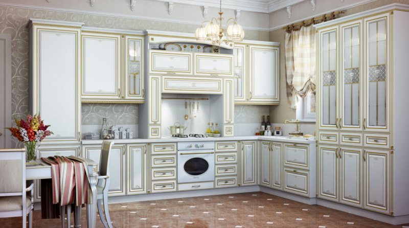 Патинированные кухни патина классика