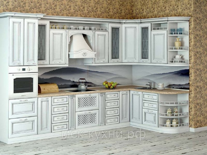 Кухни с патиной