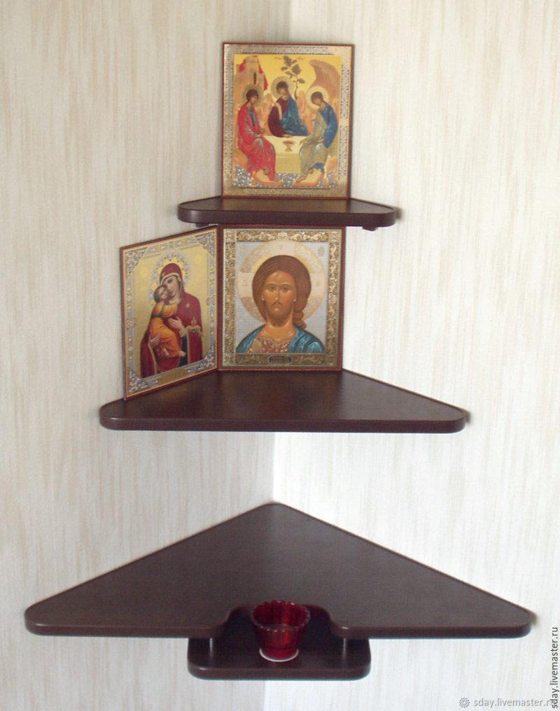 Угловая полка