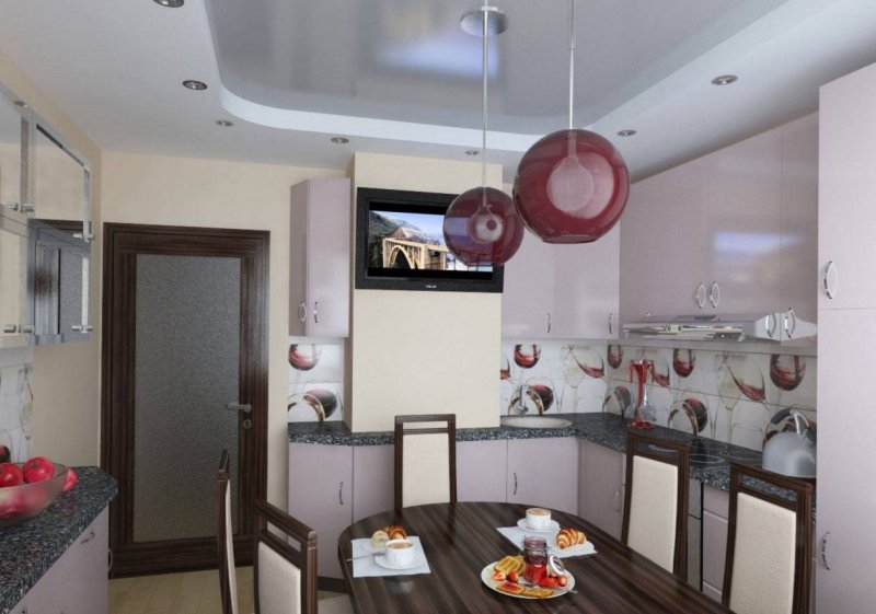 Интерьер кухни в панельном доме