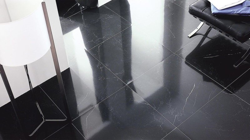 Керамогранит laparet nero marquina черный