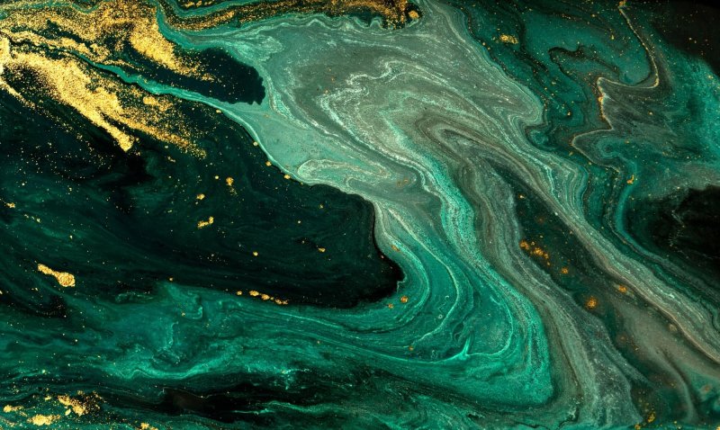 Malachite gold мрамор