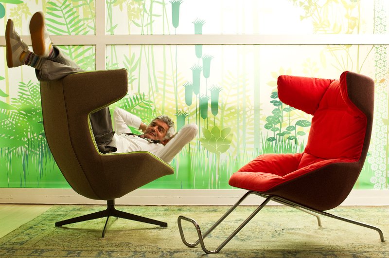 Кресла take a line for a walk для moroso